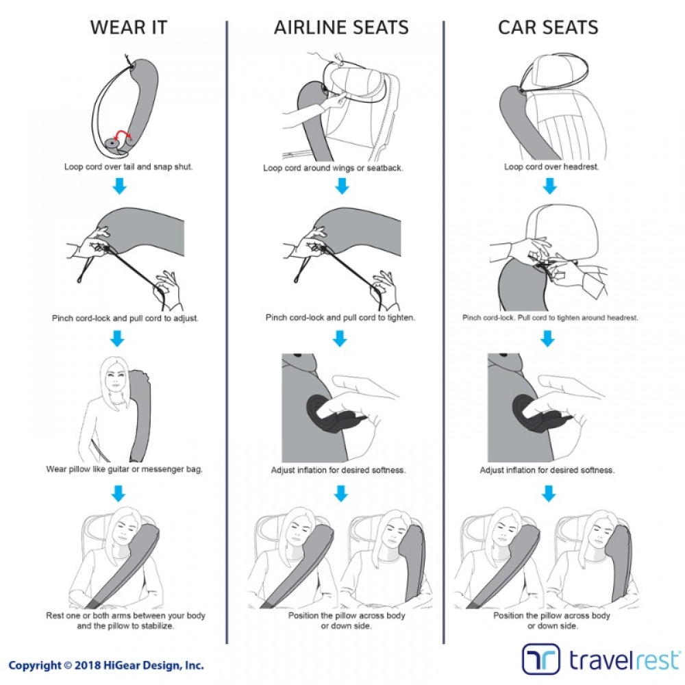 Generic Travel Neck Pillow (Color: Assorted)