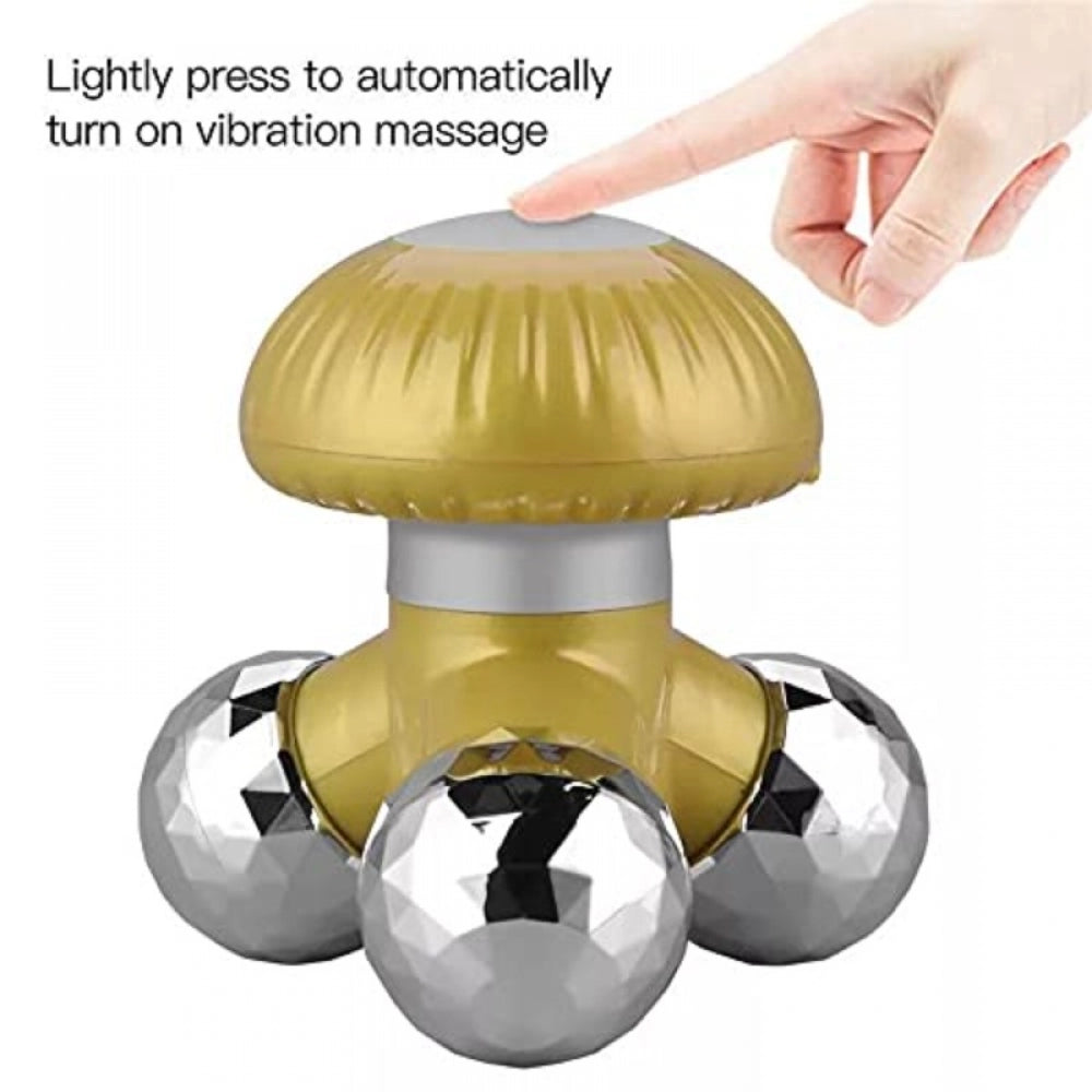 Mushroom Usb Electric Hand Massager (Color: Assorted)