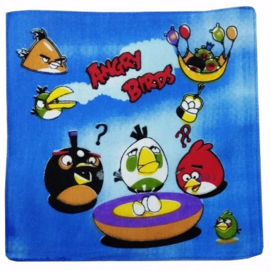 Generic Pack Of_8 Angry Bird Small Size Handkerchiefs (Color: Assorted)