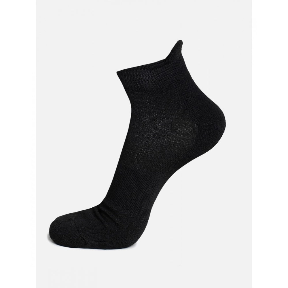 Generic 5 Pairs Unisex Casual Cotton Blended Solid Ankle length Socks (Assorted)