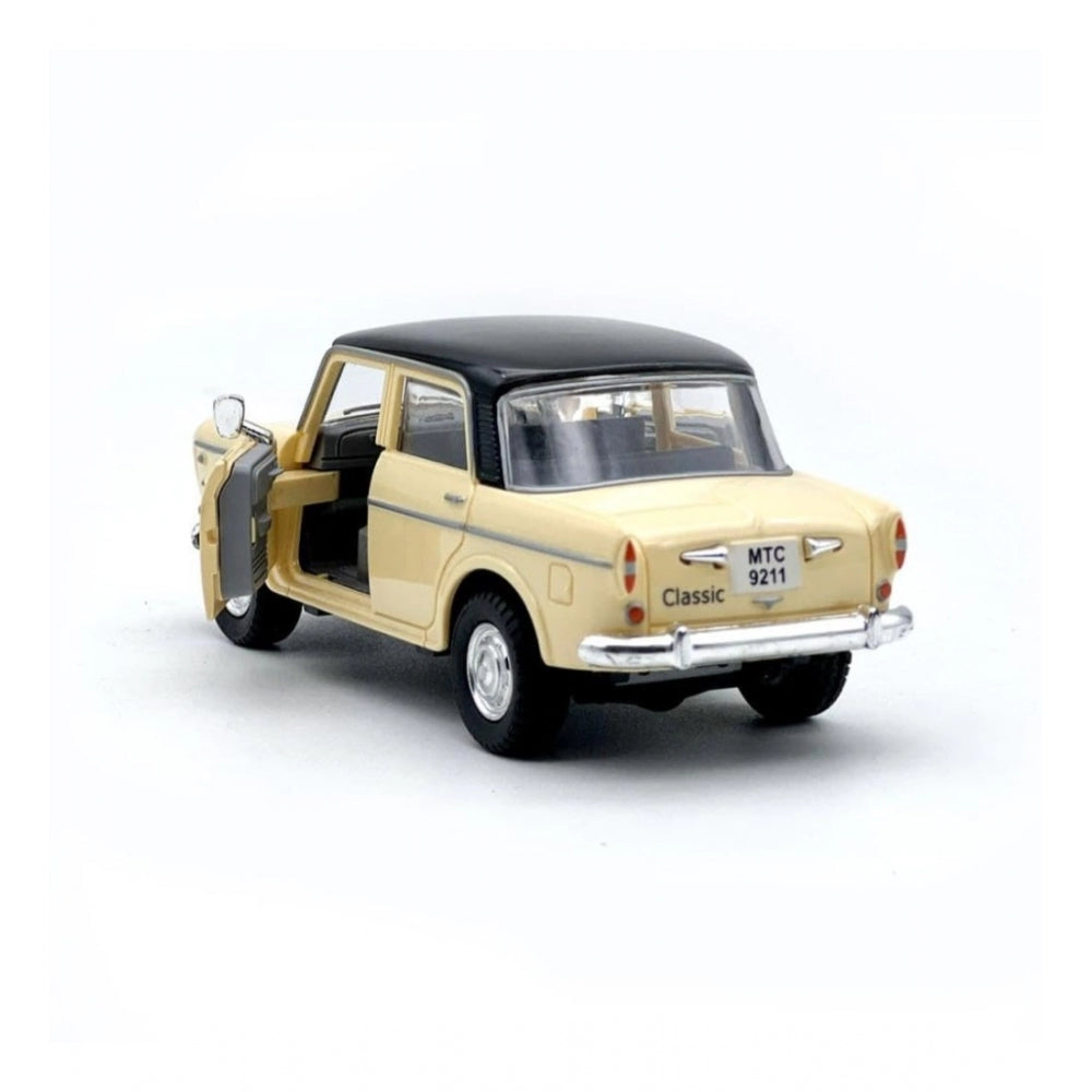 Shopper Beast Plastic Pull Back Action Collectible Model For Kids Car (Beige)