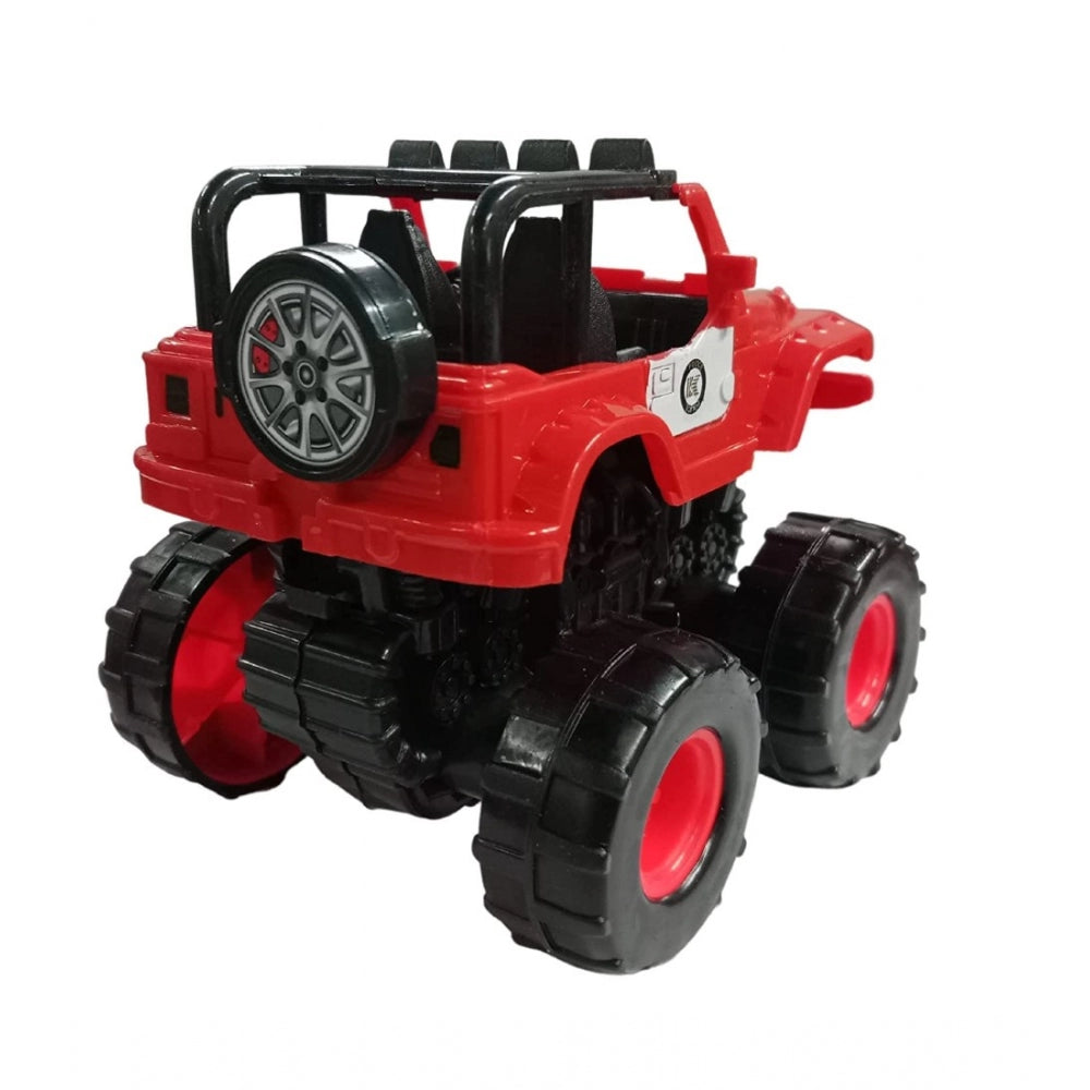 Shopper Beast Plastic Powered Jumping Police Jeep Car (Assorted)