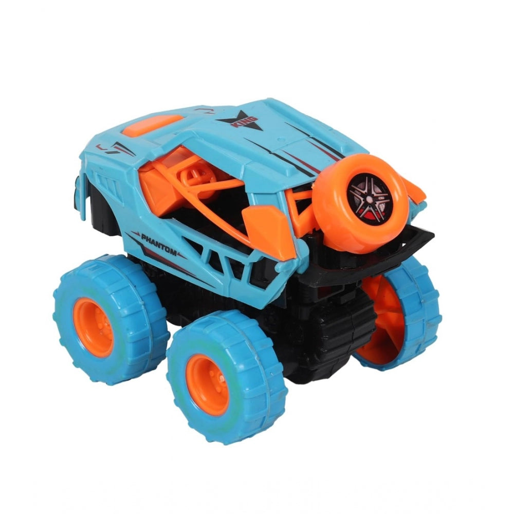 Shopper Beast Plastic Friction Powered Monster Truck Push  Go Off Road Car (Assorted)