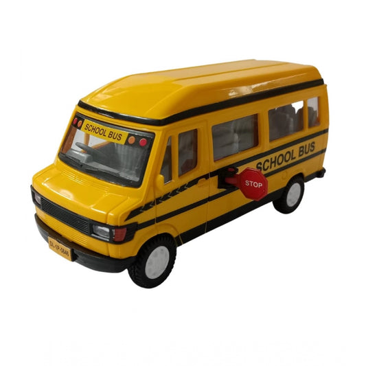 Shopper Beast Plastic School Bus For Kids (Yellow)