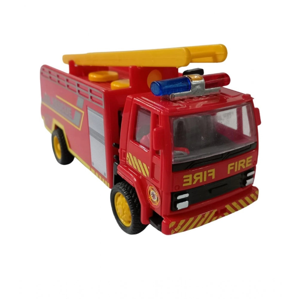 Shopper Beast Plastic Fire Tender Truck  (Red)