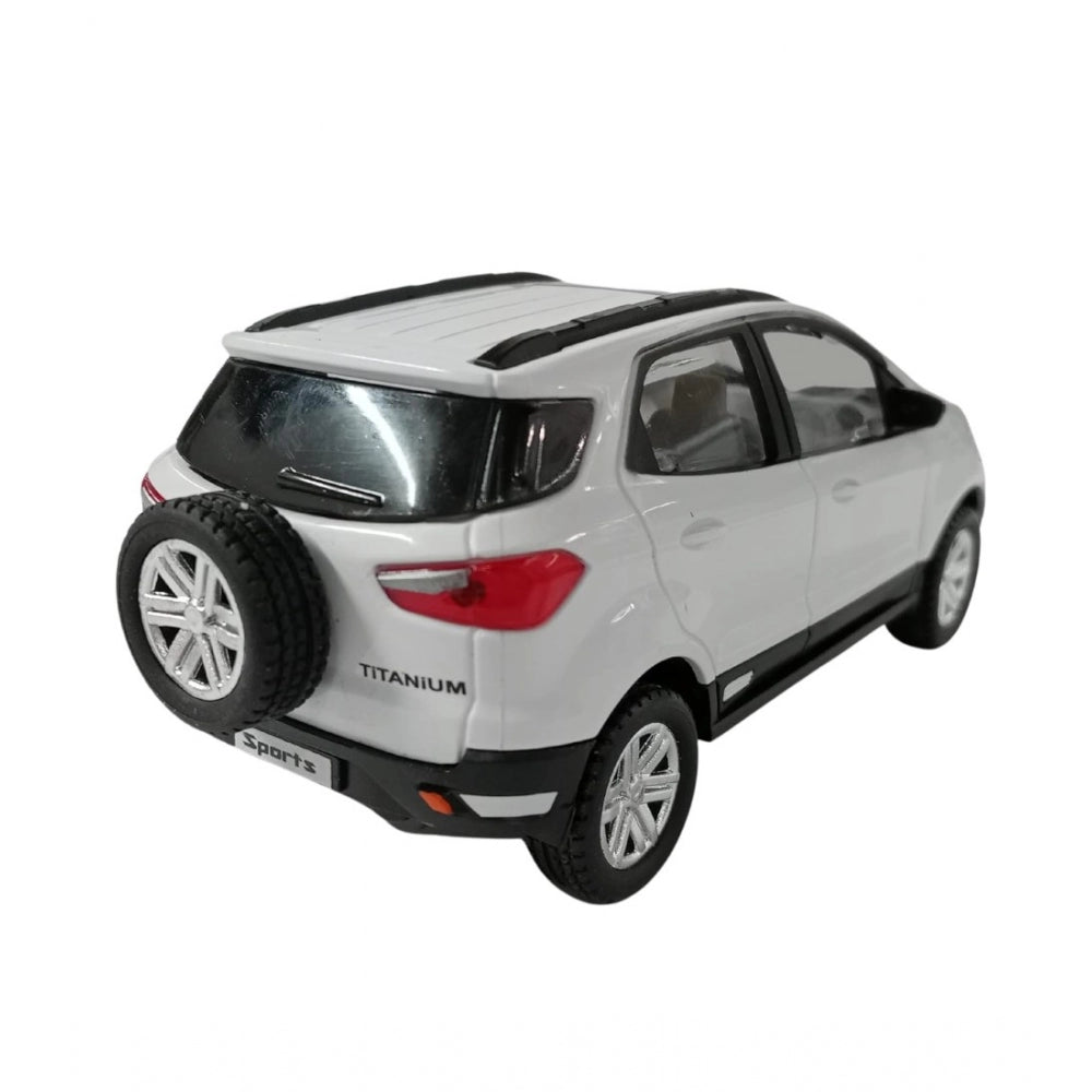 Shopper Beast Plastic Sports Echo Toy Car (White)