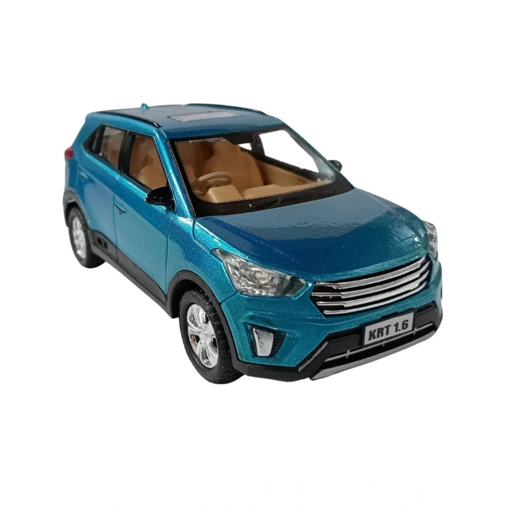 Shopper Beast Plastic Pull Back Action Model Car (Blue)