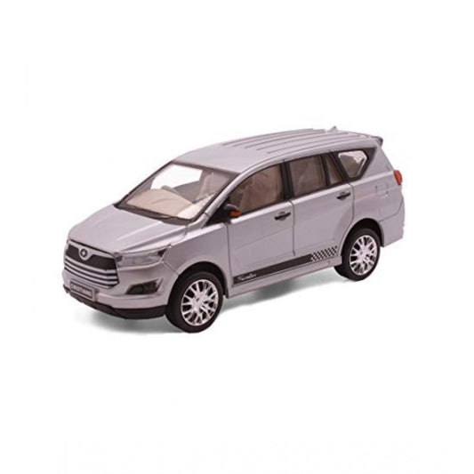 Shopper Beast Plastic Innova Crysta Pull Back Car (Sliver)