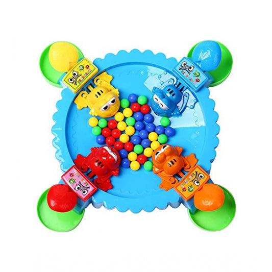 Shopper Beast Plastic Frog Eat Beans Game4 Players (Multicolor)