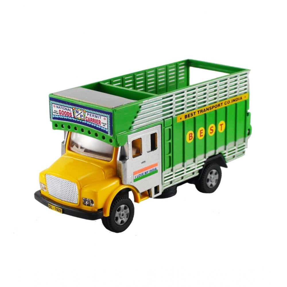 Shopper Beast Plastic Public Resque Truck (Green &amp; Yellow)