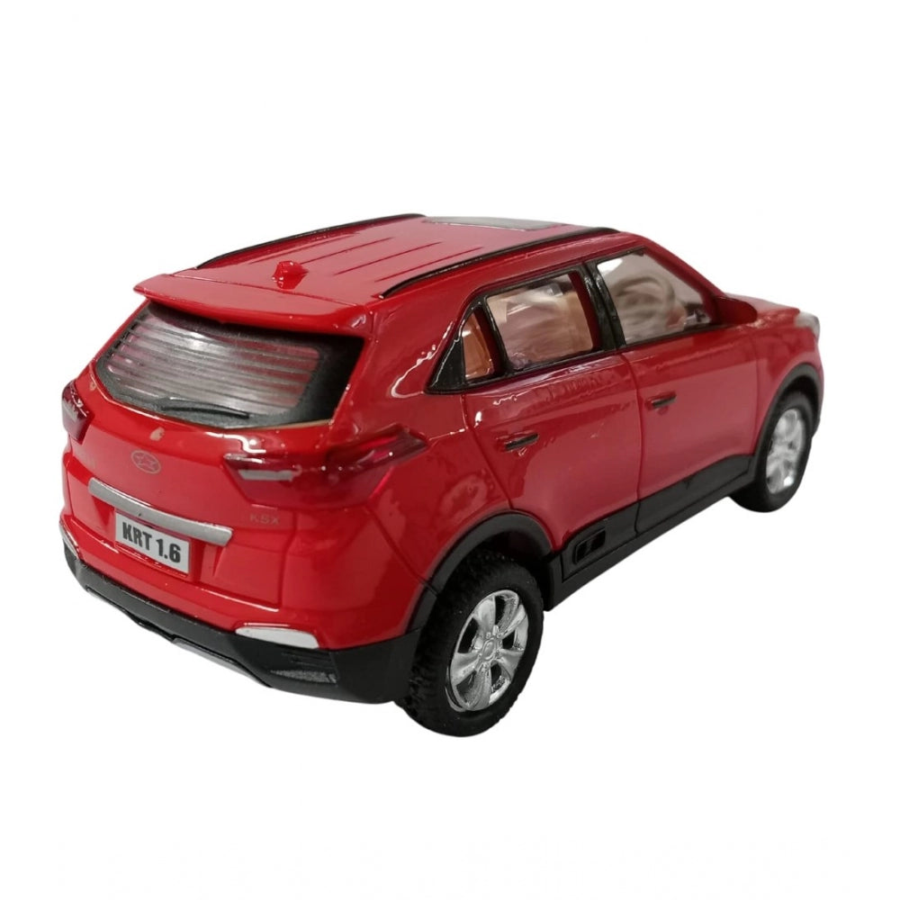 Shopper Beast Plastic Pull Back Action Model Car (Red)