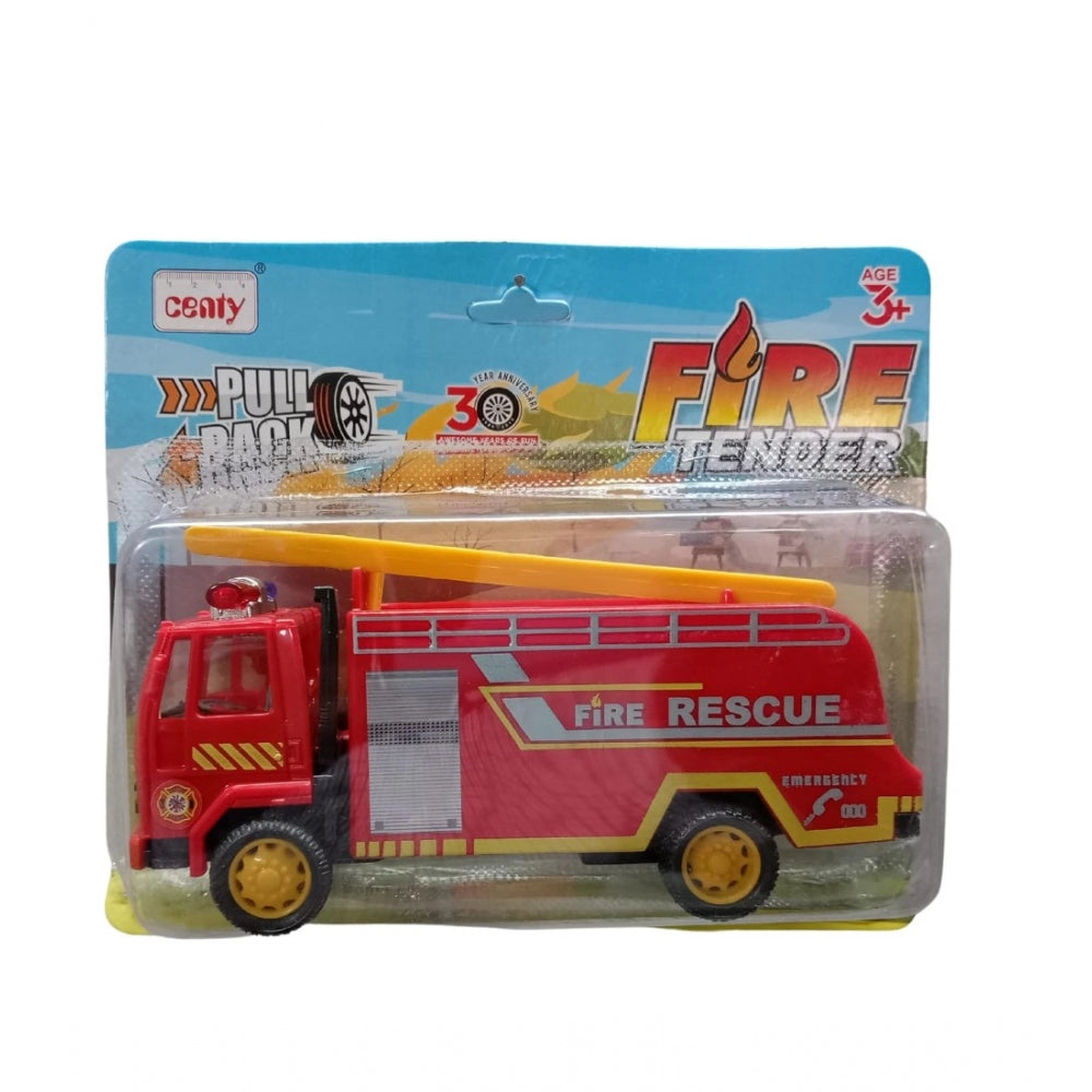 Shopper Beast Plastic Fire Tender Truck  (Red)