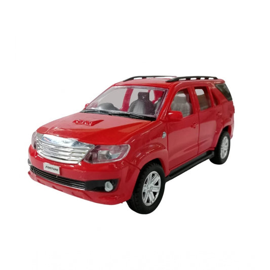 Shopper Beast Plastic Pull Back Action Suv Fortuner (Red)