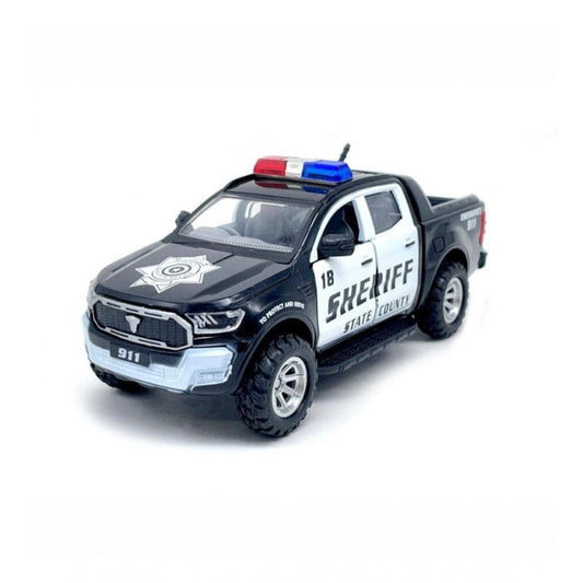 Shopper Beast Plastic Police Car Toys For Kids (Assorted)