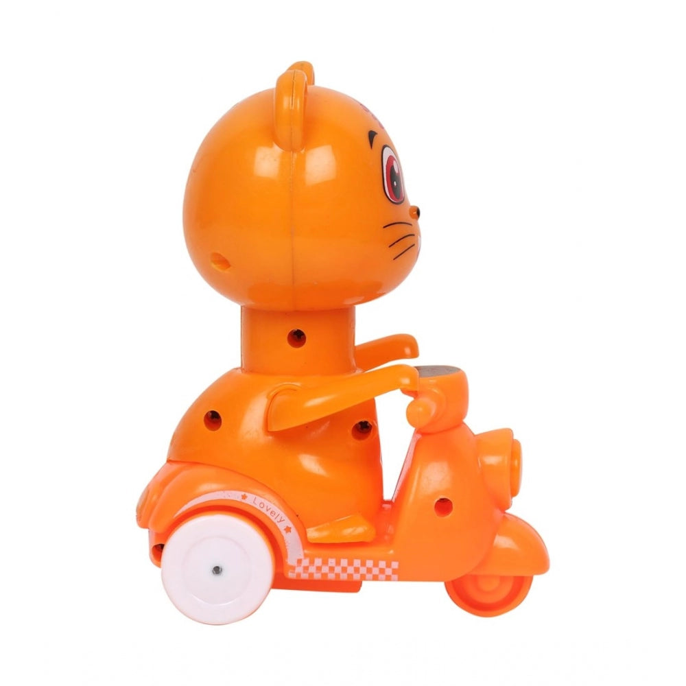 Shopper Beast Plastic Kitty Push And Go Friction Toy For Kids (Assorted)