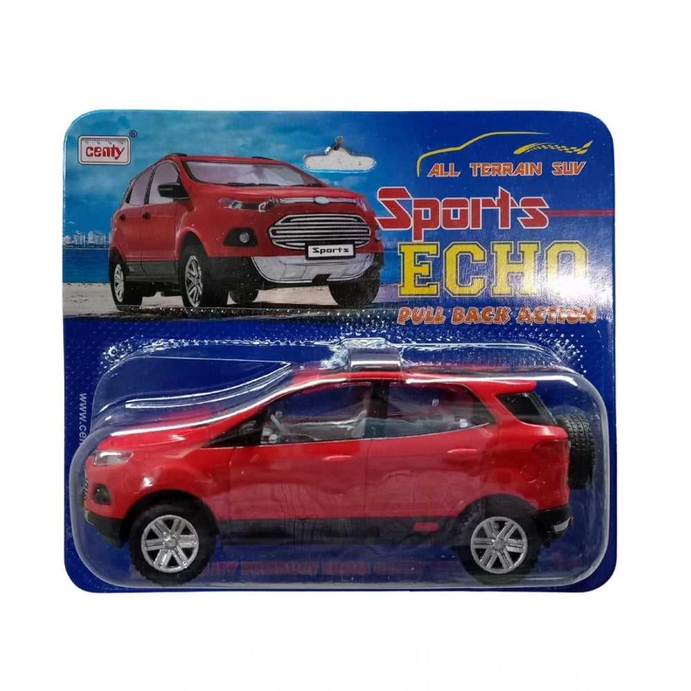 Shopper Beast Plastic Sports Echo Toy Car Kids (Red)