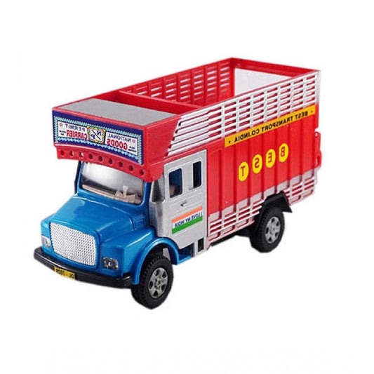 Shopper Beast Plastic Public Truck Toys (Red &amp; Blue)