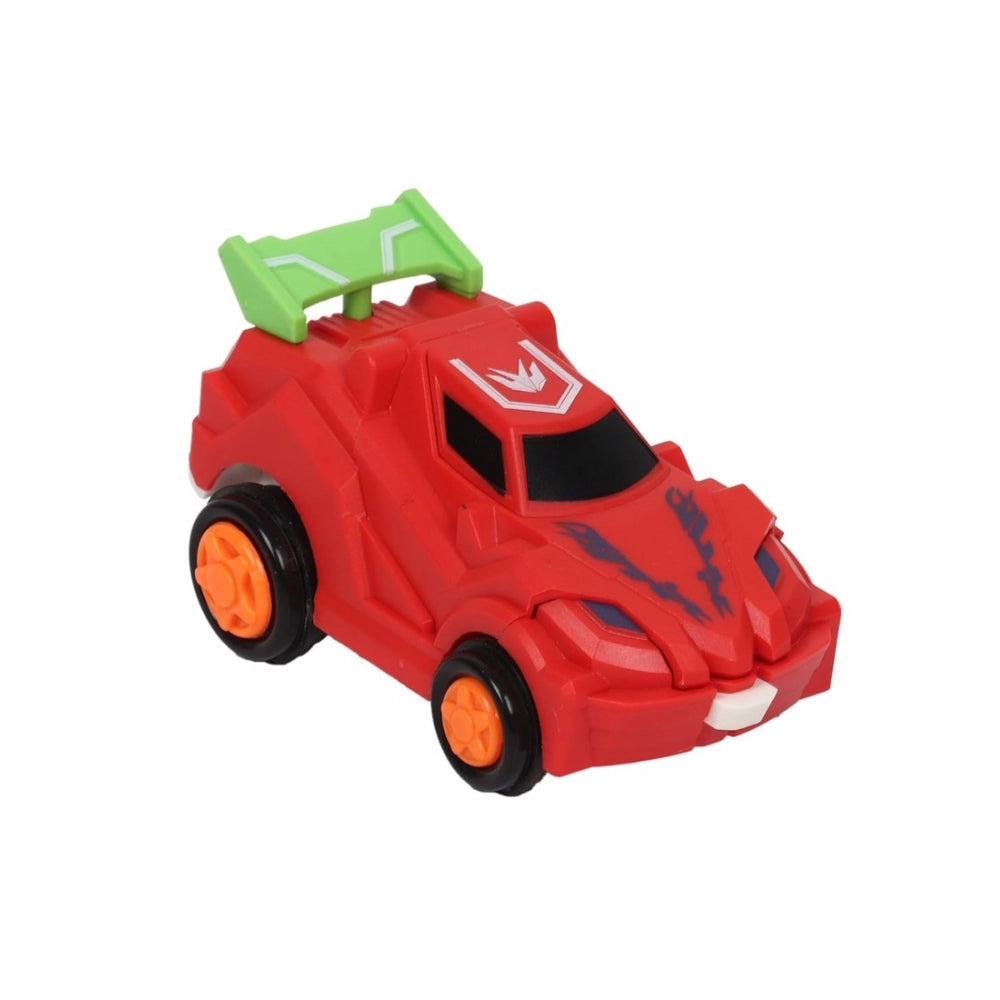 Shopper Beast Plastic Transformer Robot Car (Multicolor)