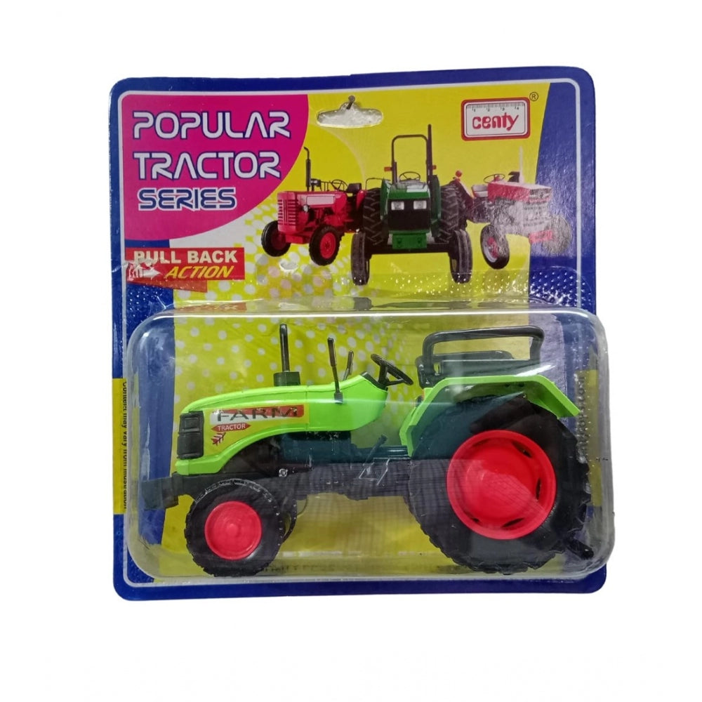 Shopper Beast Plastic Construction Farm Tractor (Green)