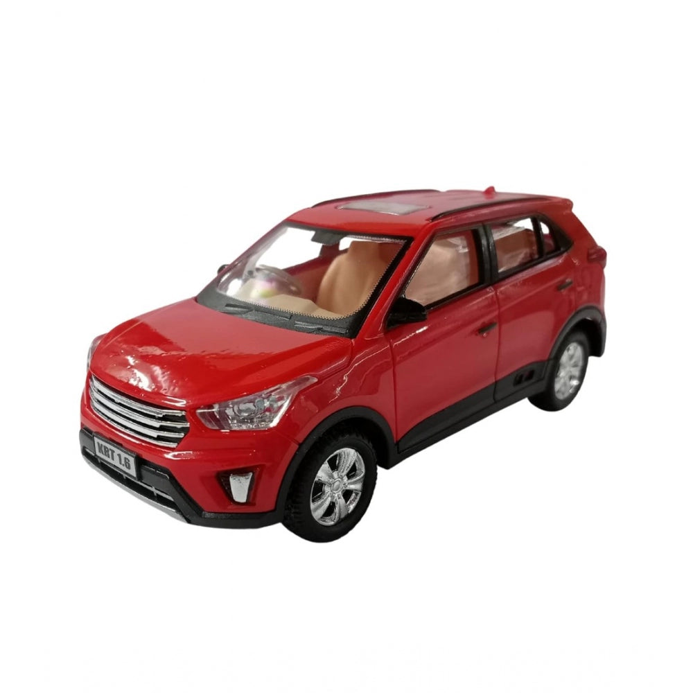 Shopper Beast Plastic Pull Back Action Model Car (Red)