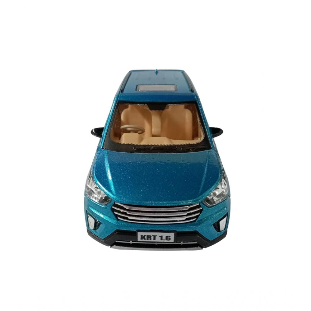 Shopper Beast Plastic Pull Back Action Model Car (Blue)