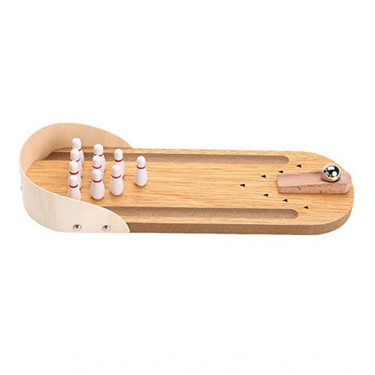 Shopper Beast Wood  Mini Fun Wooden Bowling Game (Wooden)