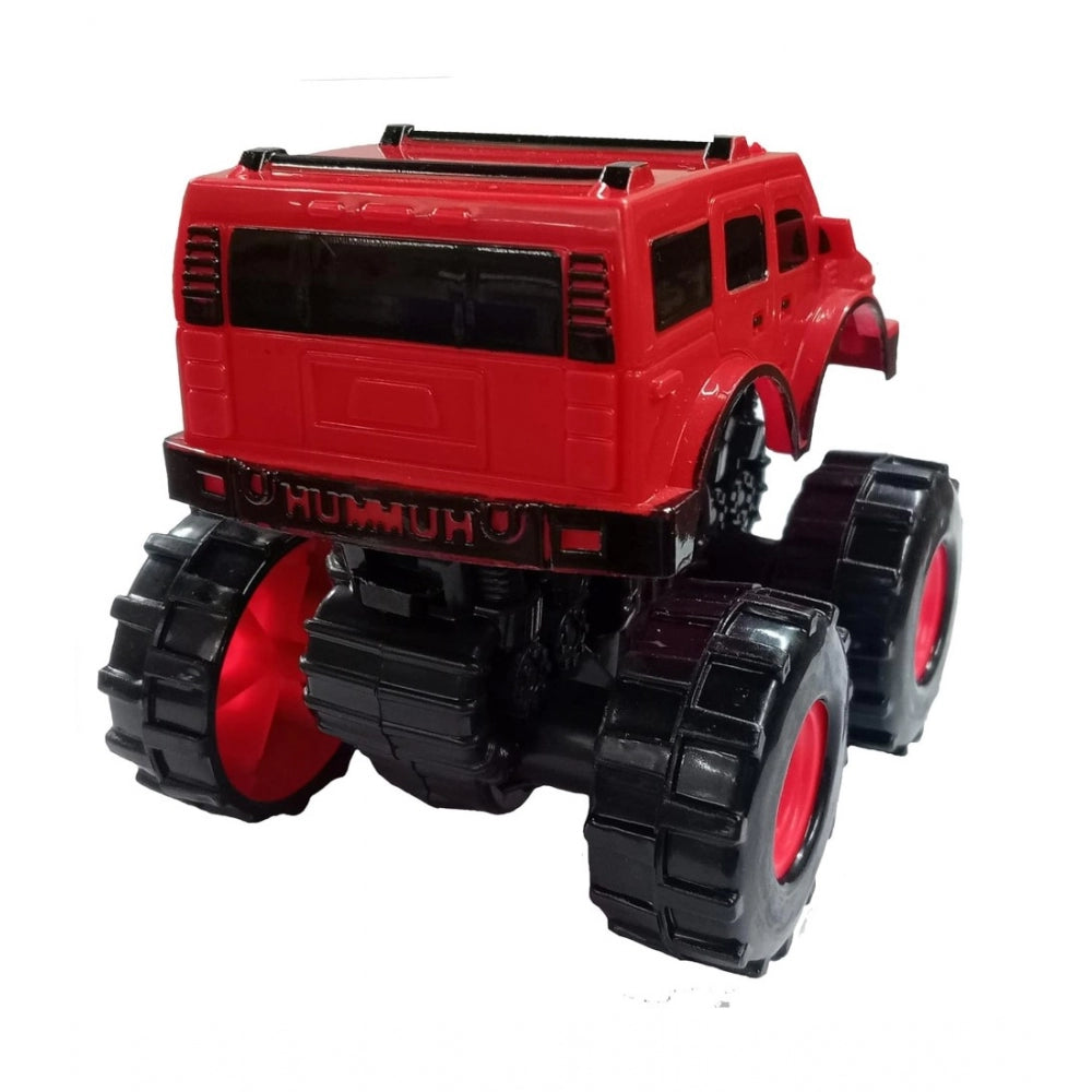 Shopper Beast Plastic Powered Jumping Car (Red)