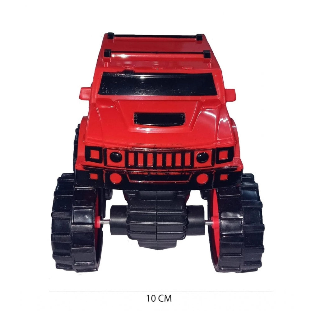 Shopper Beast Plastic Powered Jumping Car (Red)