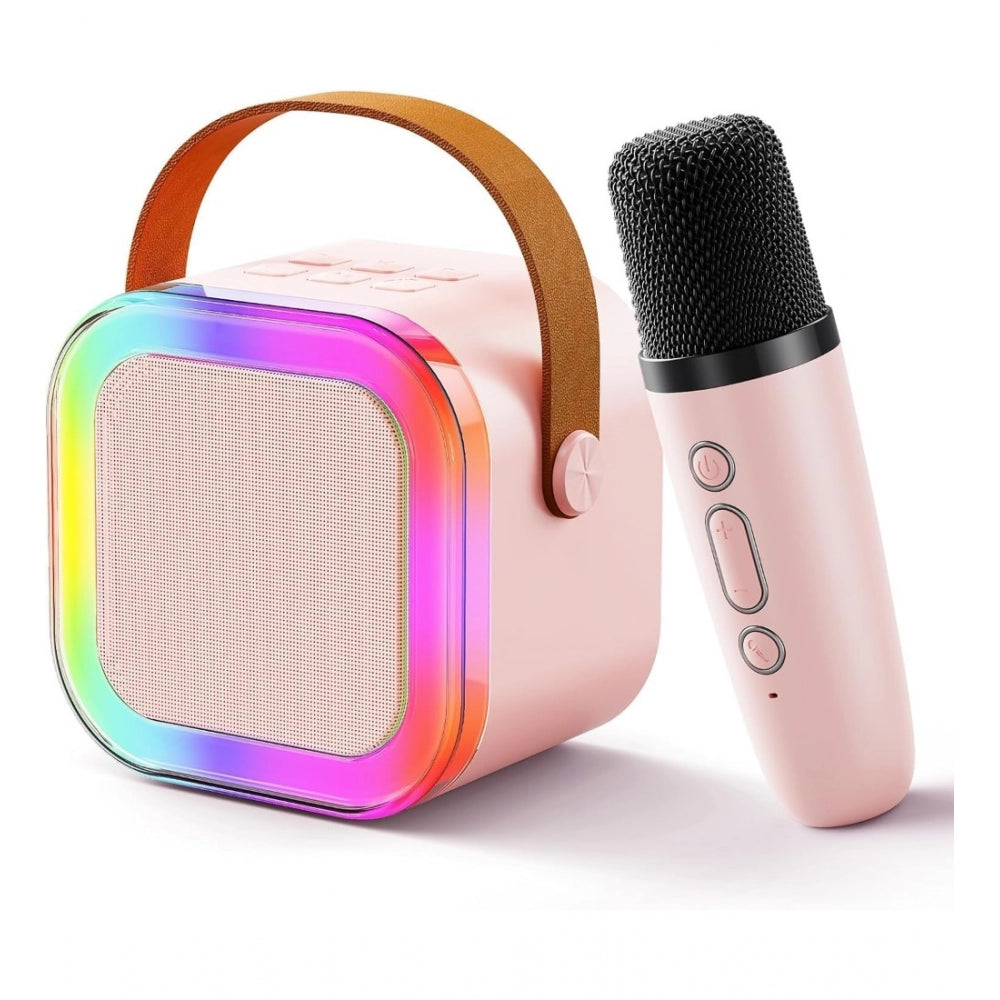 Shopper Beast Plastic Speaker With 1 Wireless Microphones  (Multicolor)