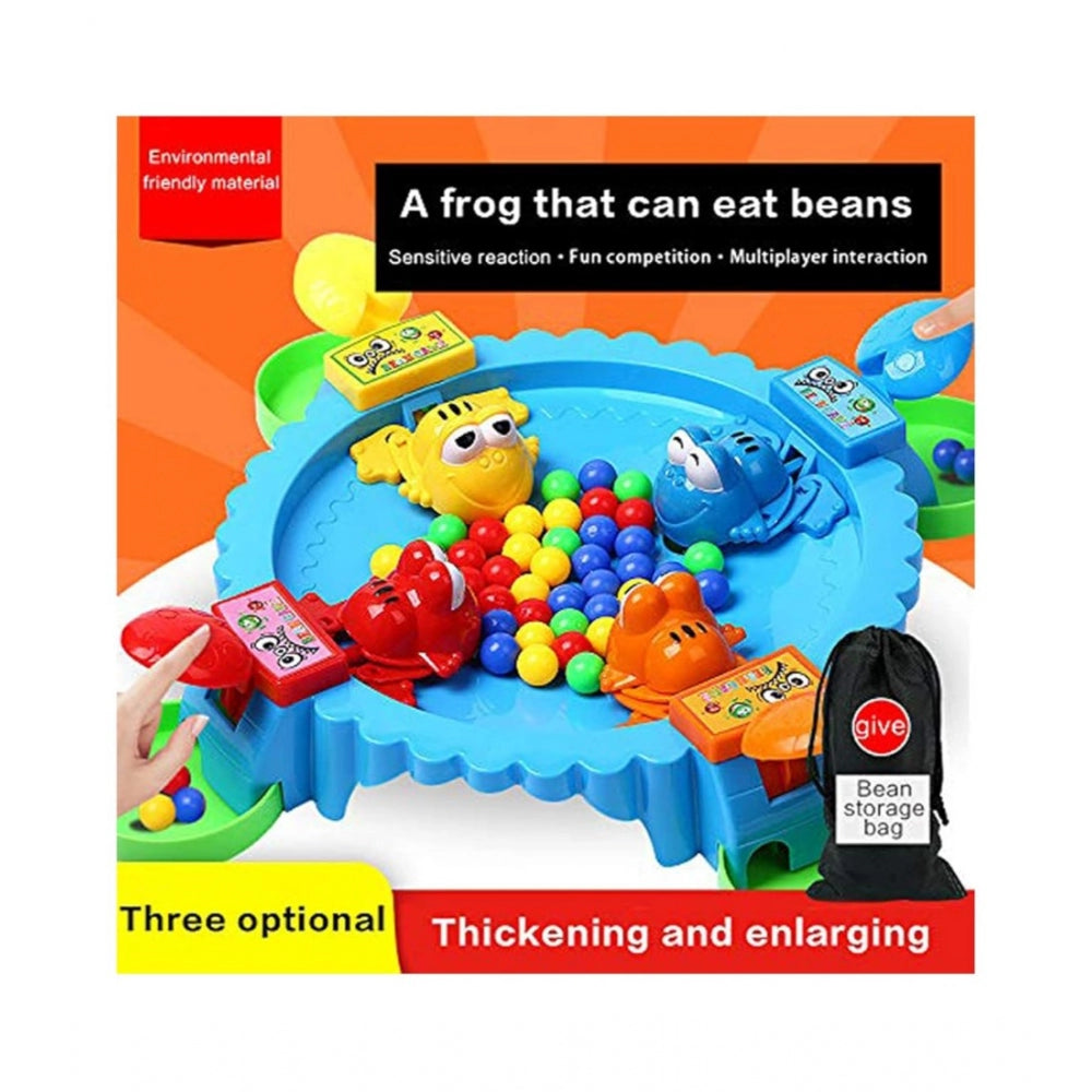 Shopper Beast Plastic Frog Eat Beans Game4 Players (Multicolor)