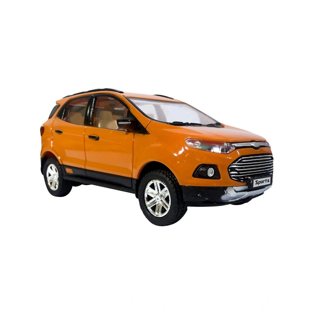 Shopper Beast Plastic Pull Back Action Spotz Echo Suv Model Car (Orange)