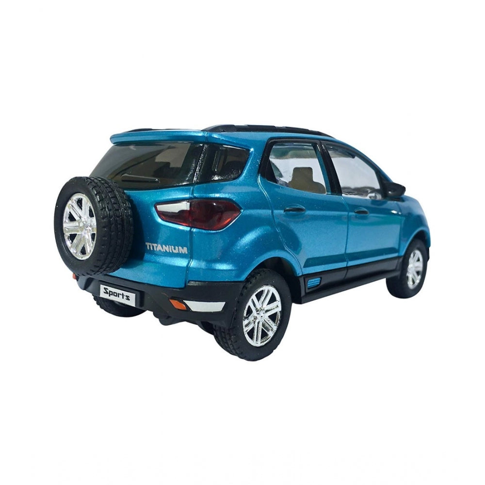 Shopper Beast Plastic Plastic Pull Back Action Sports Echo Suv Model Car (Blue)