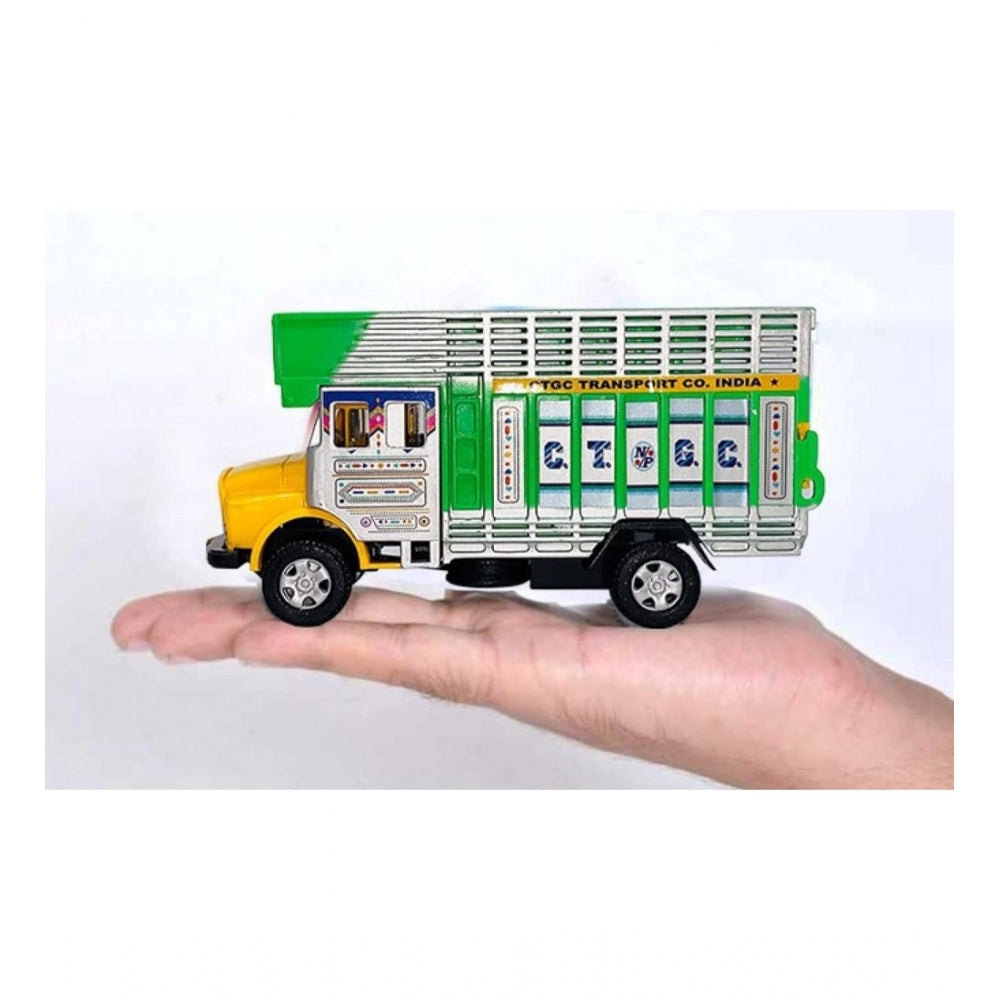 Shopper Beast Plastic Public Resque Truck (Green &amp; Yellow)