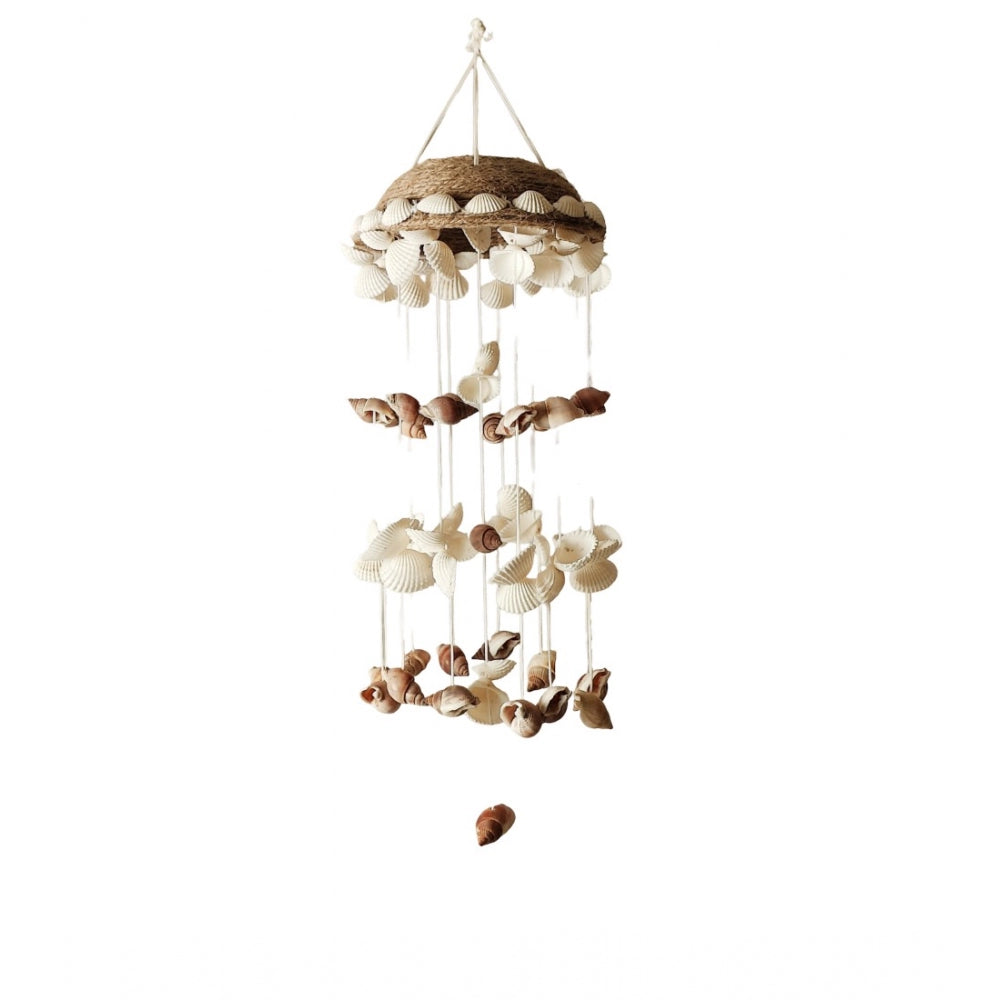 Shopper Beast Seashell Shellkrafts Home Decor (White)