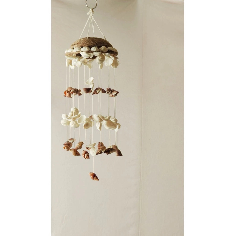 Shopper Beast Seashell Shellkrafts Home Decor (White)