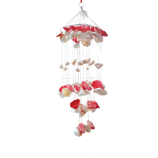 Shopper Beast Seashell Shellkrafts Home Decor (Red)