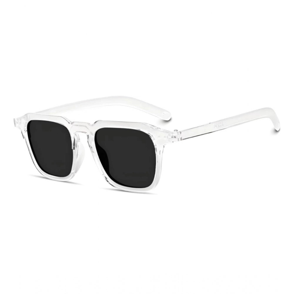 Shopper Beast Pack Of 2 Classic Unisex UV400 Protection Sunglasses (White)