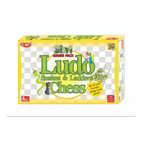 Ludo Snake - Ladders Chess |  Cardboard/Plastic Toys |  Board Games | 5+ Years