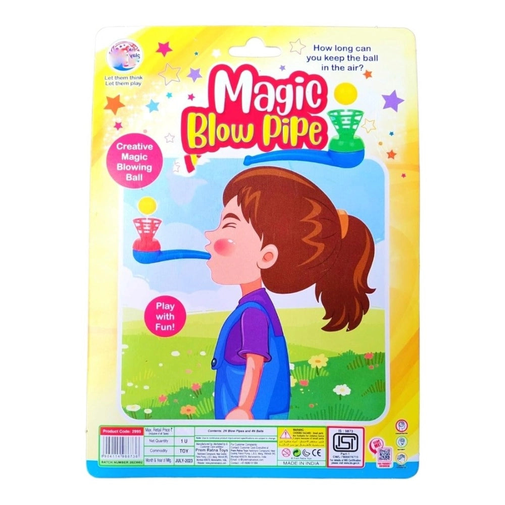 Pack Of_2 Magic Blow Pipe | Plastic | Educational Toys | 5+ Years