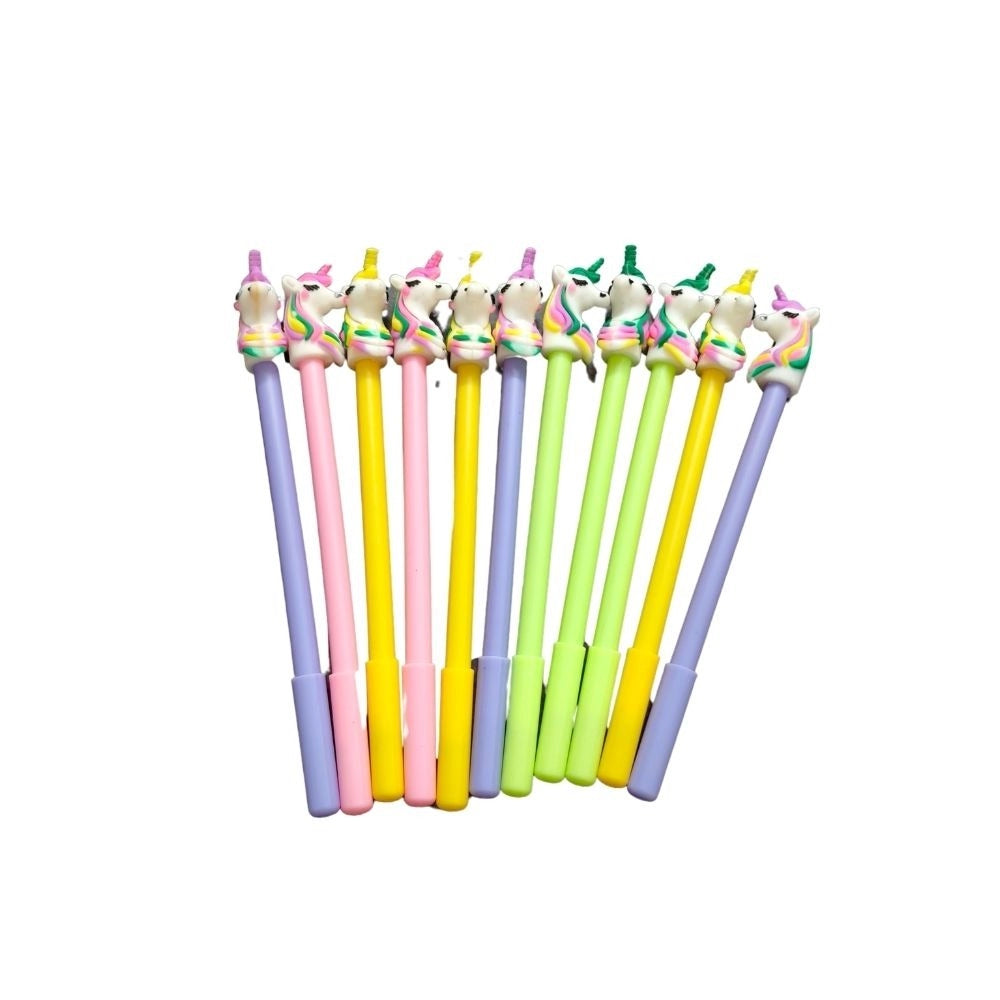 12_Pcs Set Unicorn Pencil |   Plastic  |   Stationery | 3+ Years