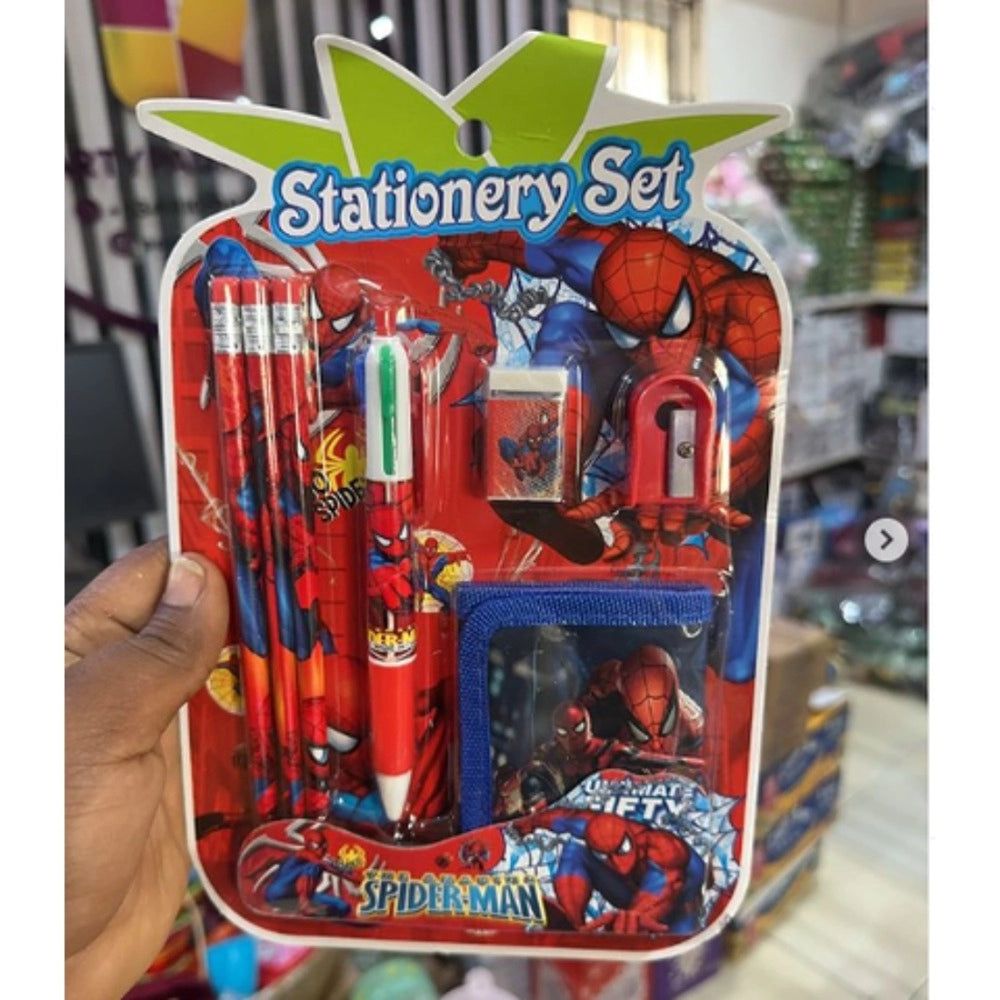 Spiderman Stationery Set |  Plastic Toys |  Stationery | 3+ Years