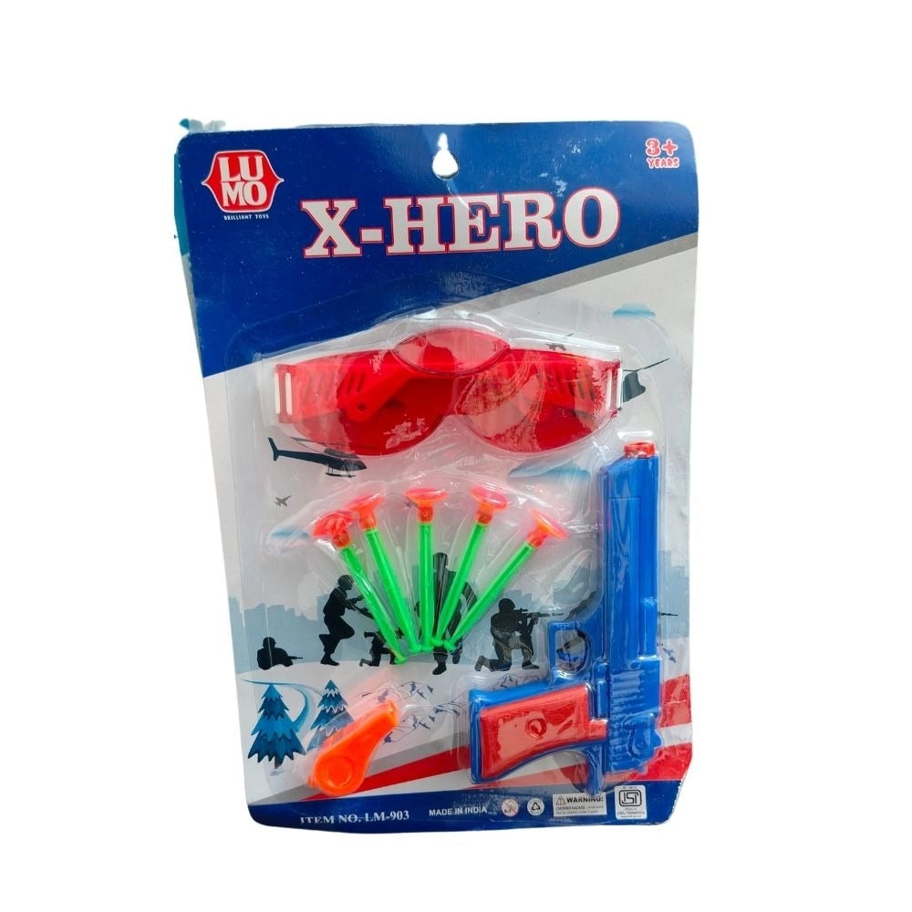 Pack Of_3 X-Hero |   Plastic  |   Toys| 1+ Years