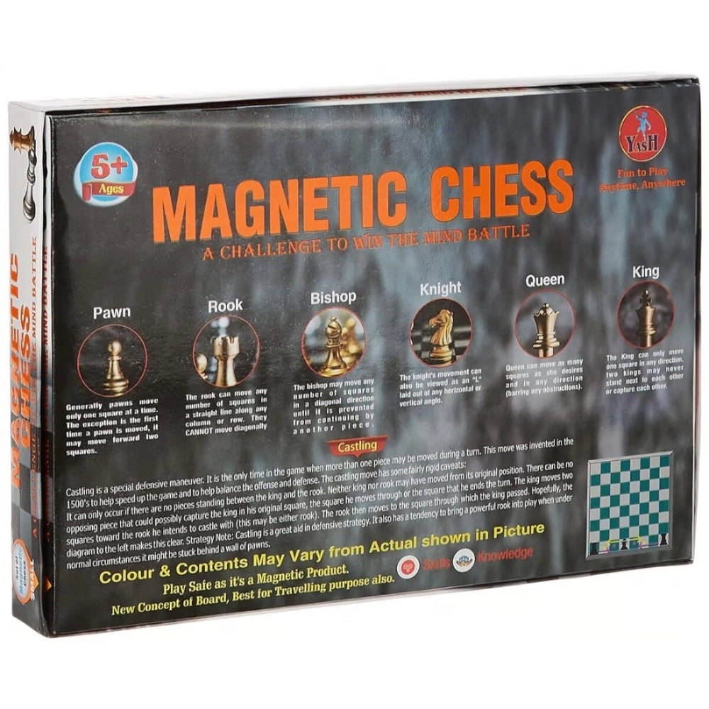 Magnetic Chess |  Magnet, Plastic Toys |  Board Games | 8+ Years