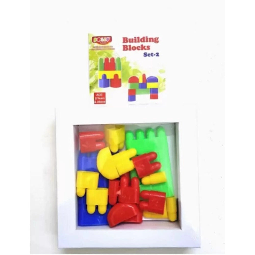 Building Blocks Set | Plastic | Educational Toys | 3+ Years