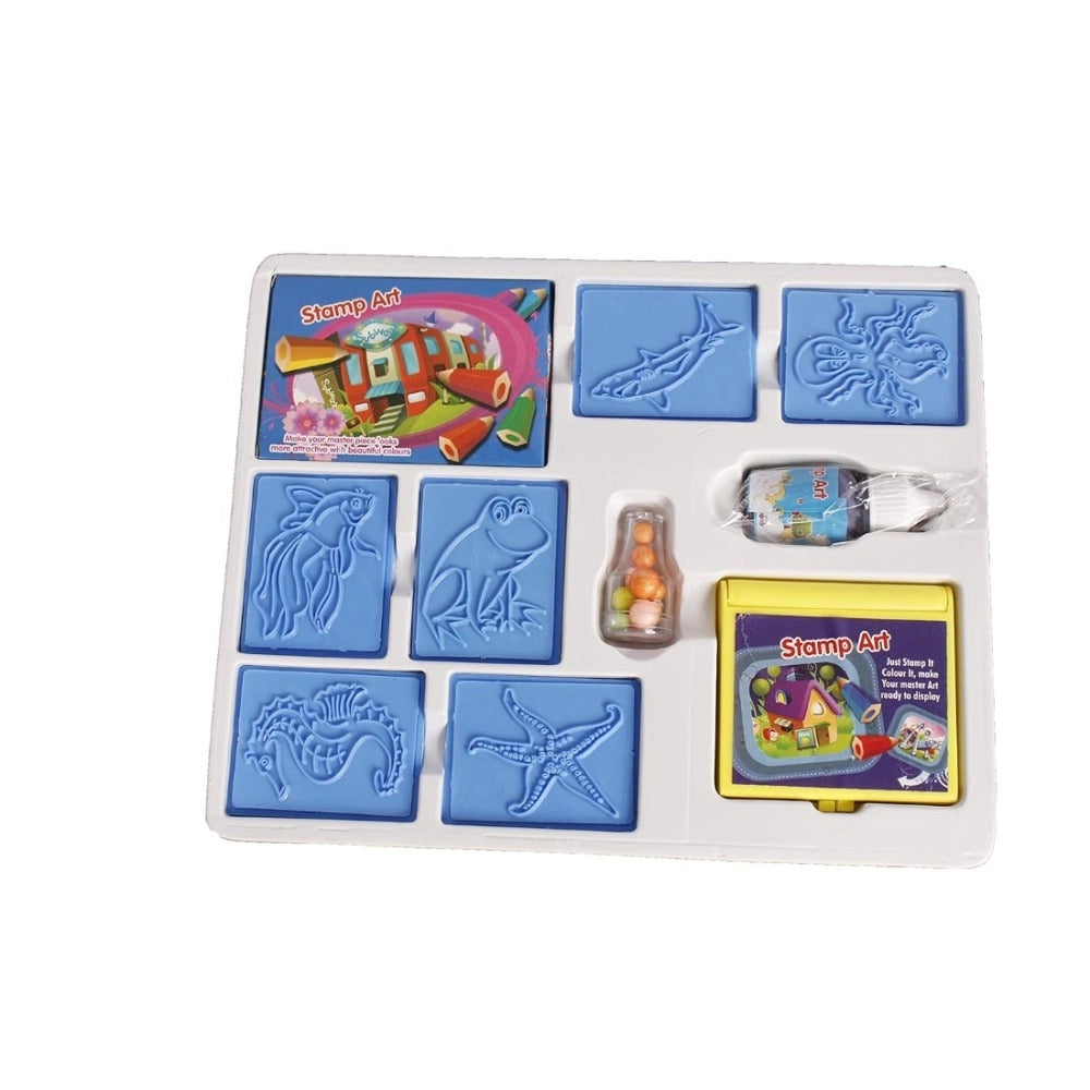 Stamp Art-Aqua | Plastic | Educational Toys | 4+ Years