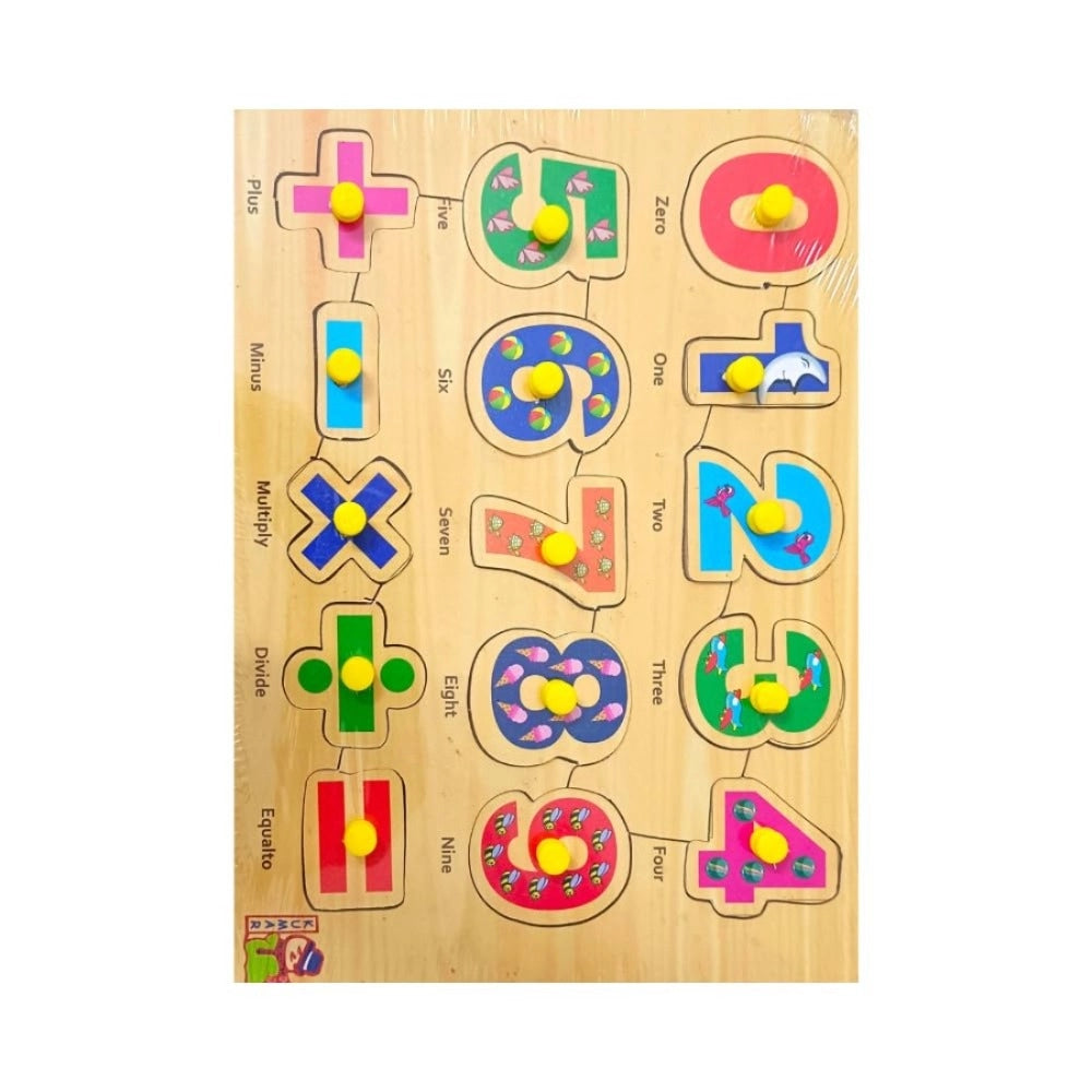 Numbers with symbols | Wood | Educational Toys | 3+ Years