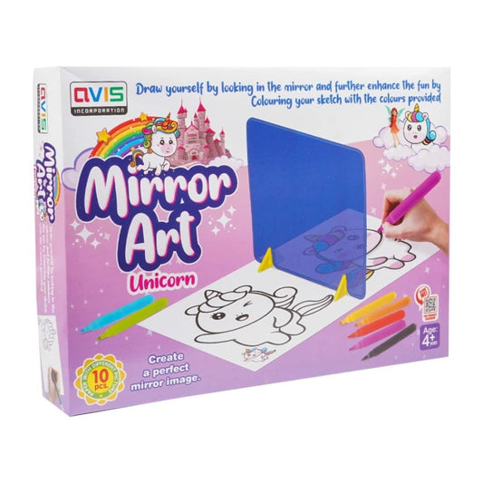 Mirror Art | Cardboard | Educational Toys | 3+ Years