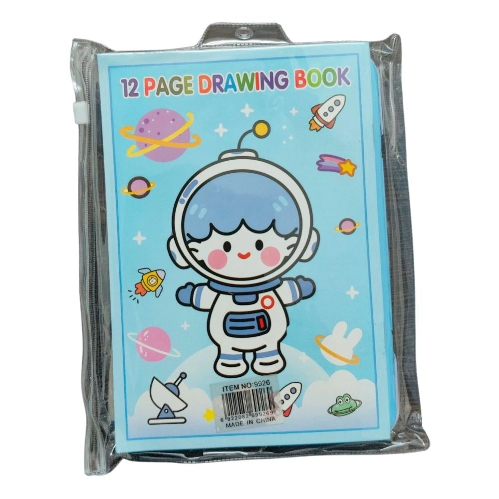 Space Travel Theme Pencil Metal Box Set |   Plastic  |   Stationery | 3+ Years