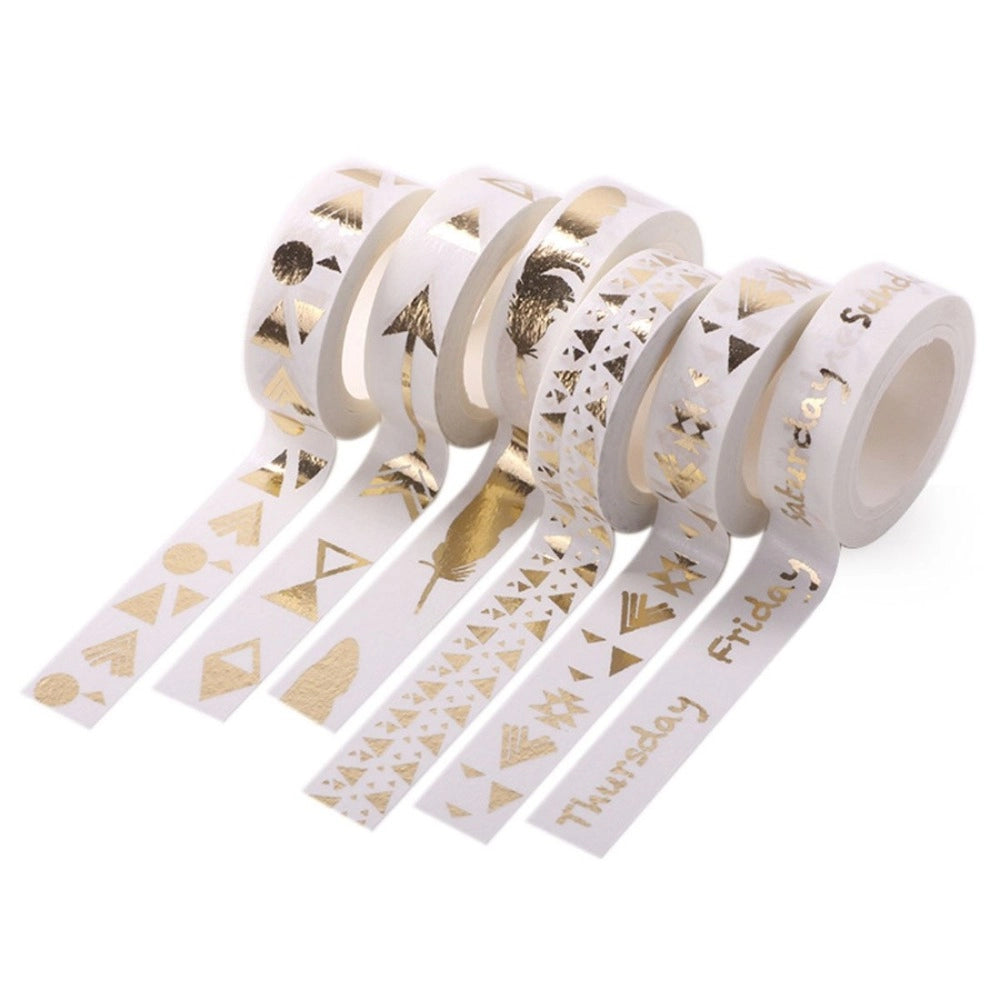 Pack Of_5 Washi Tape | Foil | Stationery | 5+ Years