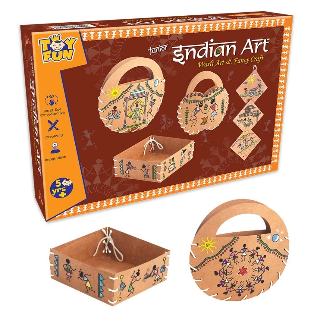 Indian Art | Cardboard | Creative Toys | 5+ Years